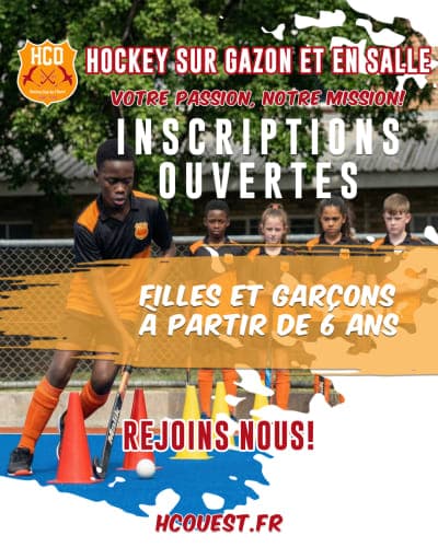 Le Hockey Club de l’Ouest (HCO) lance son recrutement : l’avenir se joue dès 6 ans !